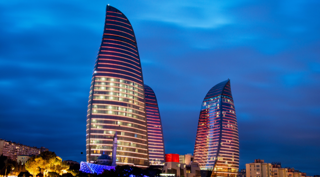 Flame Towers Azerbaijan